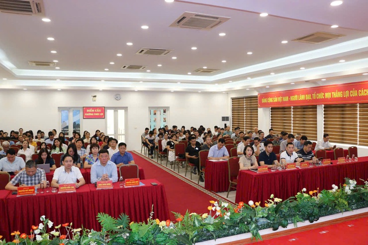 Đảng ủy phường Phúc Lợi quán triệt Chỉ thị và Đề án mới của Thành ủy, siết kỷ cương, nâng cao hiệu lực lãnh đạo từ cơ sở- Ảnh 2.