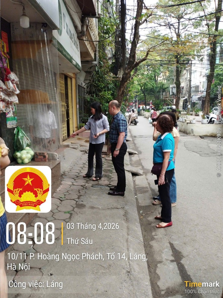 HỘI LIÊN HIỆP PHỤ NỮ PHƯỜNG LÁNG PHÁT HUY VAI TRÒ TRONG XÂY DỰNG TUYẾN PHỐ TỰ QUẢN SỐ 10 HOÀNG NGỌC PHÁCH- Ảnh 2.