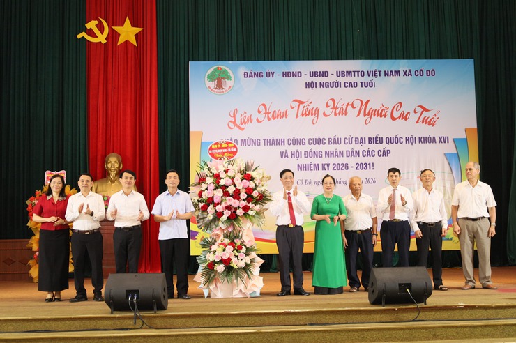 XÃ CỔ ĐÔ TỔ CHỨC LIÊN HOAN TIẾNG HÁT NGƯỜI CAO TUỔI NĂM 2026- Ảnh 1.