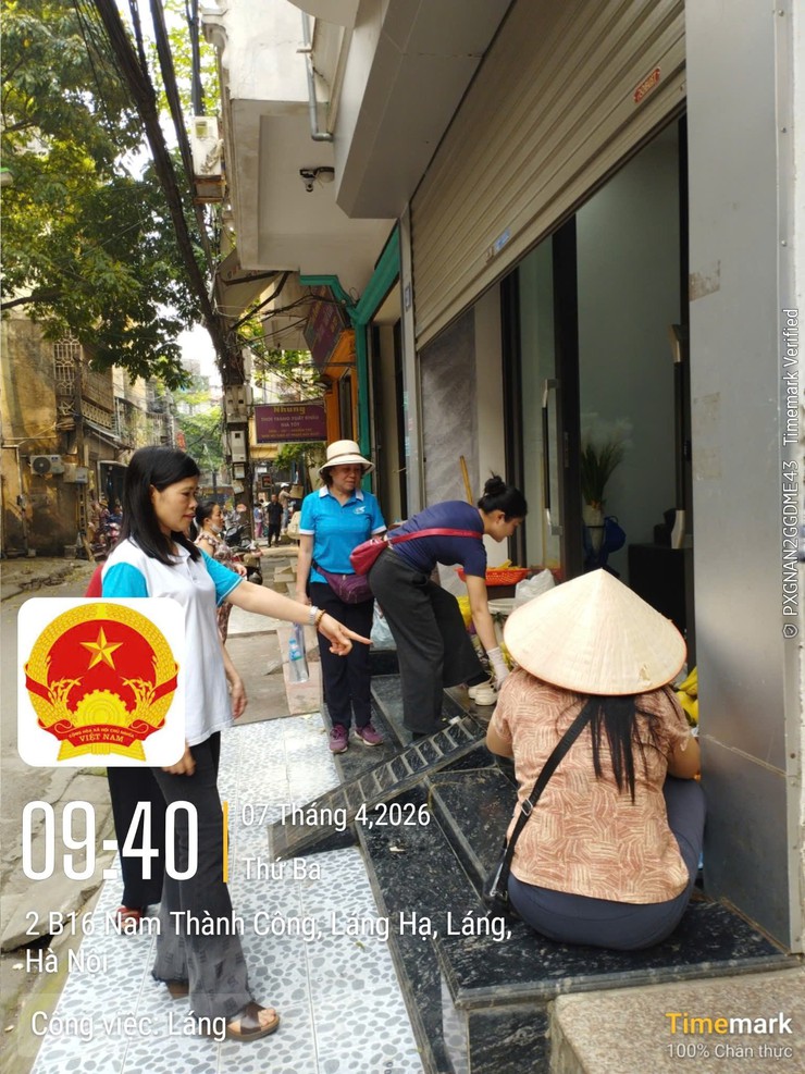 HỘI LIÊN HIỆP PHỤ NỮ PHƯỜNG LÁNG PHÁT HUY VAI TRÒ TRONG XÂY DỰNG TUYẾN PHỐ TỰ QUẢN SỐ 10 HOÀNG NGỌC PHÁCH- Ảnh 1.
