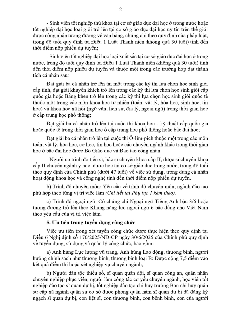 XÉT TUYỂN VÀO CÔNG CHỨC LÀM VIỆC TẠI CÁC SỞ, CƠ QUAN TƯƠNG ĐƯƠNG SỞ VÀ UBND XÃ, PHƯỜNG THUỘC UBND THÀNH PHỐ HÀ NỘI - Ảnh 2.