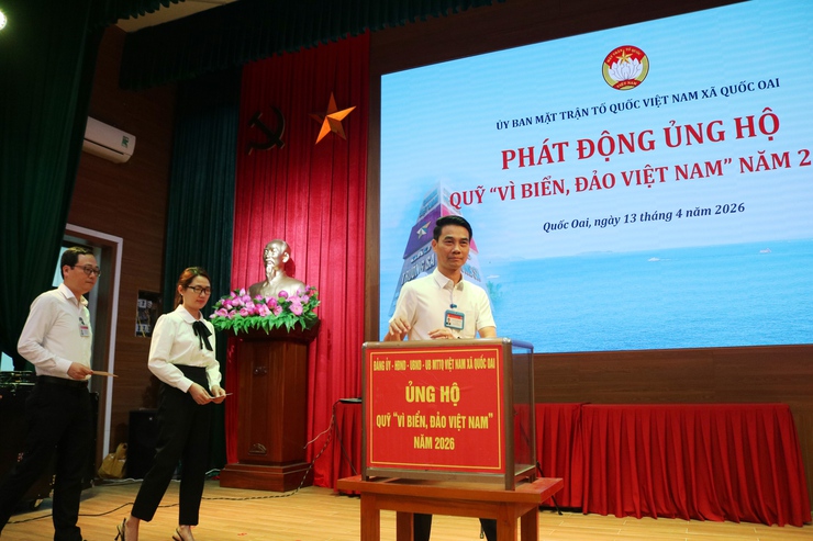 Quốc Oai phát động quỹ “vì biển, đảo việt nam” năm 2026: lan tỏa tinh thần đoàn kết, hướng về biển đảo thiêng liêng- Ảnh 8.