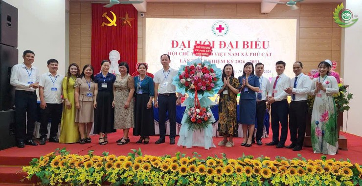 Phú Cát tổ chức Đại hội đại biểu Hội Chữ thập đỏ xã lần thứ I, nhiệm kỳ 2026–2031- Ảnh 7.