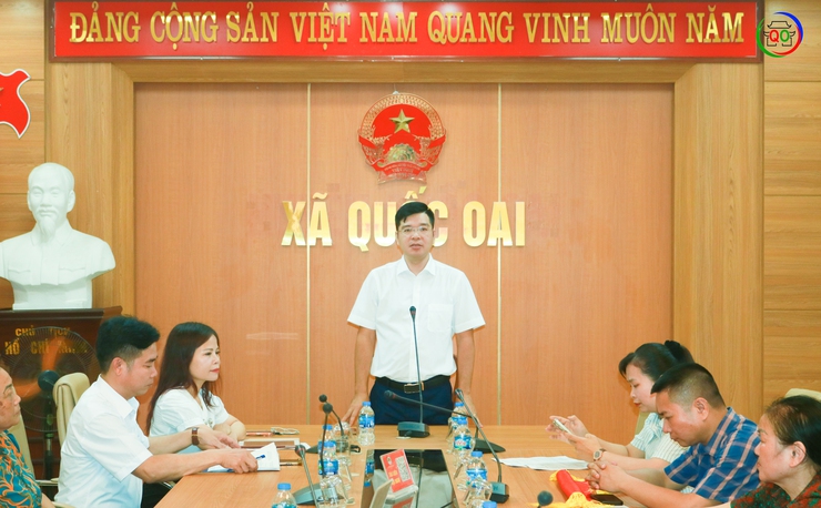 QUỐC OAI TRAO GIẢI CUỘC THI "GIỮ GÌN THÔN SÁNG - XANH - SẠCH - ĐẸP" QUÝ I NĂM 2026- Ảnh 3.