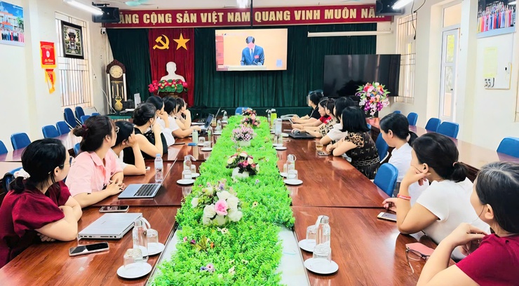 Xã Đoài Phương tham dự hội nghị toàn quốc quán triệt, triển khai thực hiện Nghị quyết Trung ương 2 (khóa XIV)- Ảnh 5.