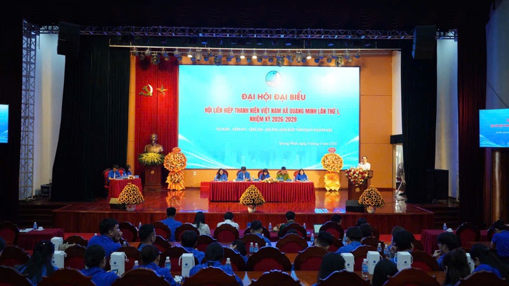 Đại hội đại biểu Hội LHTN Việt Nam xã Quang Minh lần thứ I, nhiệm kỳ 2026-2029- Ảnh 1.