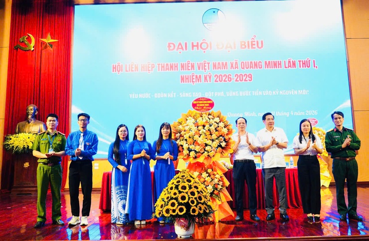 Đại hội đại biểu Hội LHTN Việt Nam xã Quang Minh lần thứ I, nhiệm kỳ 2026-2029- Ảnh 4.