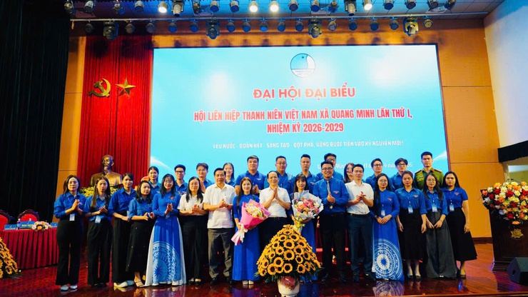 Đại hội đại biểu Hội LHTN Việt Nam xã Quang Minh lần thứ I, nhiệm kỳ 2026-2029- Ảnh 5.