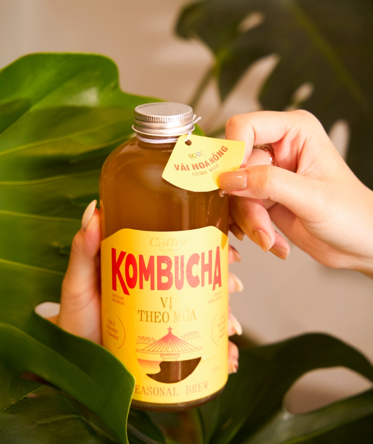 Trà Kombucha - sản phẩm OCOP đã được đánh giá, phân hạng theo Chương trình "Mỗi xã một sản phẩm"- Ảnh 2.