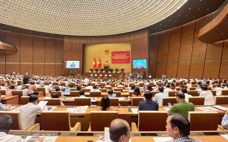 Xã Ngọc Hồi tham gia Hội nghị toàn quốc quán triệt, triển khai Nghị quyết Hội nghị Trung ương lần thứ hai, khóa XIV- Ảnh 1.