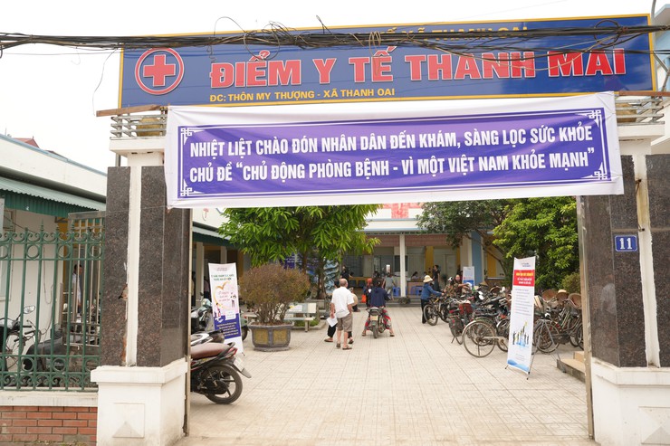 KHÁM, SÀNG LỌC SỨC KHỎE MIỄN PHÍ CHO NGƯỜI DÂN TẠI ĐIỂM Y TẾ THANH MAI- Ảnh 10.
