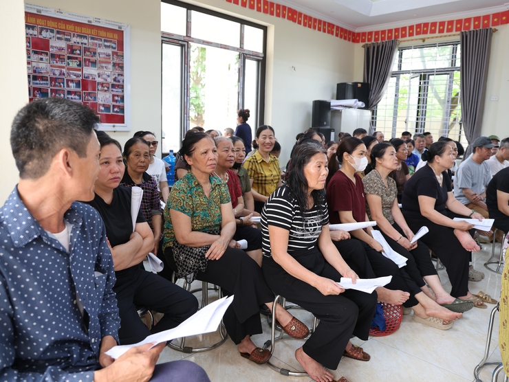 Tạo đồng thuận từ cơ sở - Tam Hưng quyết tâm đẩy nhanh giải phóng mặt bằng dự án Olympic- Ảnh 6.