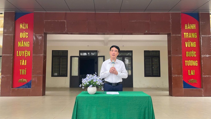 Phúc Lộc: Giáo dục kỹ năng phòng chống đuối nước cho học sinh tại Lễ chào cờ đầu tuần- Ảnh 1.