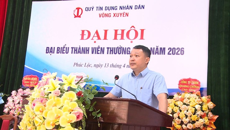 Quỹ tín dụng nhân dân Võng Xuyên: Đại hội đại biểu thành viên thường niên năm 2026- Ảnh 4.