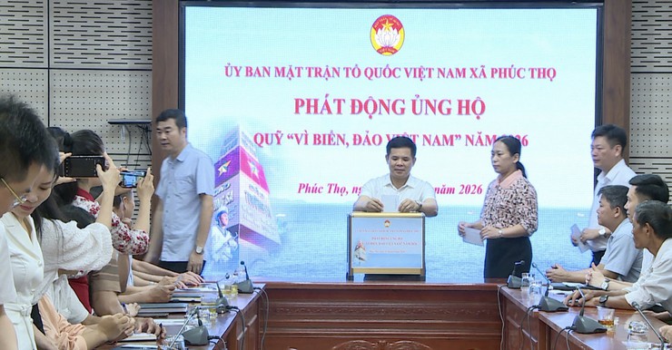 Phúc Thọ phát động ủng hộ Quỹ "Vì biển, đảo Việt Nam" năm 2026- Ảnh 5.