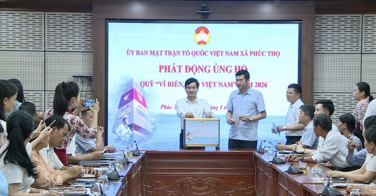 Phúc Thọ phát động ủng hộ Quỹ "Vì biển, đảo Việt Nam" năm 2026- Ảnh 4.