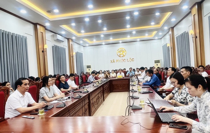 Phúc Lộc tổ chức tiếp sóng Hội nghị toàn quốc quán triệt Nghị quyết Trung ương lần thứ hai khóa XIV- Ảnh 5.