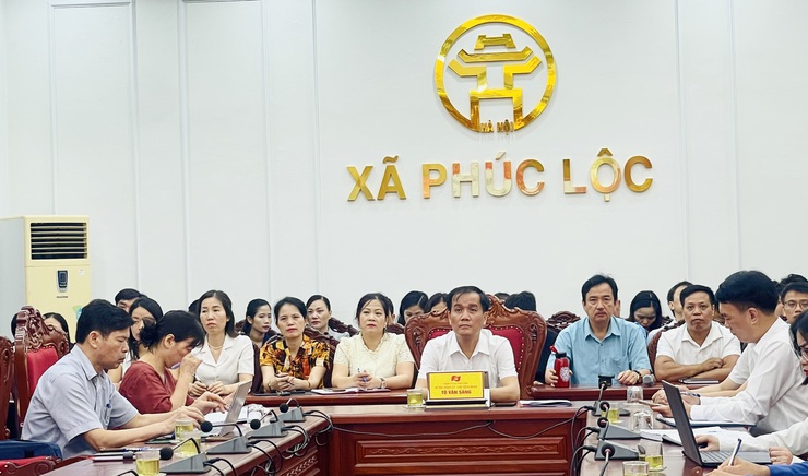 Phúc Lộc tổ chức tiếp sóng Hội nghị toàn quốc quán triệt Nghị quyết Trung ương lần thứ hai khóa XIV- Ảnh 1.