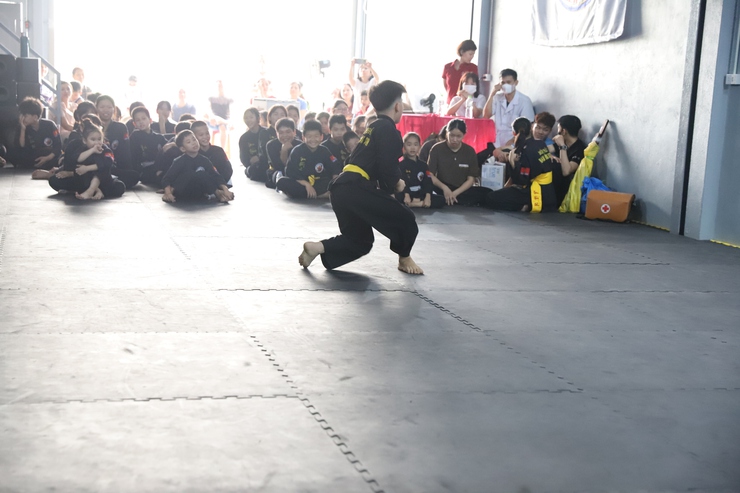 Sôi nổi giải võ thuật học sinh xã Thượng Phúc năm học 2025-2026- Ảnh 3.