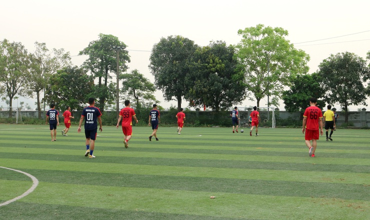 Giao lưu bóng đá thắt chặt tình đoàn kết lương – giáo tại xã Mỹ Đức- Ảnh 4.