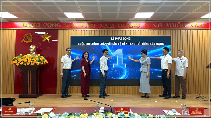 PHƯỜNG KIM LIÊN: PHÁT ĐỘNG CUỘC THI CHÍNH LUẬN VỀ BẢO VỆ NỀN TẢNG TƯ TƯỞNG CỦA ĐẢNG LẦN THỨ SÁU, NĂM 2026- Ảnh 3.