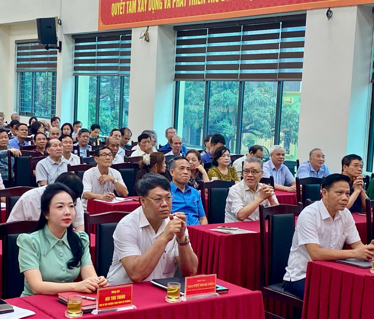 Đảng ủy phường Phương Liệt tổ chức tiếp sóng Hội nghị toàn quốc quán triệt, triển khai thực hiện Nghị quyết Hội nghị lần thứ hai Ban Chấp hành Trung ương Đảng khóa XIV- Ảnh 3.