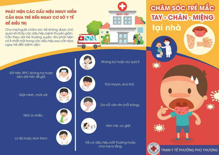 Hướng dẫn chăm sóc trẻ mắc Tay chân miệng tại nhà - Tránh biến chứng nguy hiểm- Ảnh 2.
