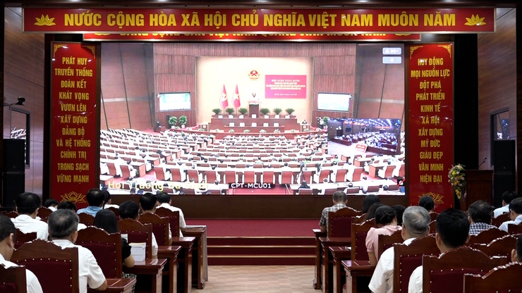 Hội nghị toàn quốc nghiên cứu, học tập, quán triệt và triển khai thực hiện Nghị quyết Hội nghị lần thứ hai Ban Chấp hành Trung ương Đảng khóa XIV- Ảnh 2.