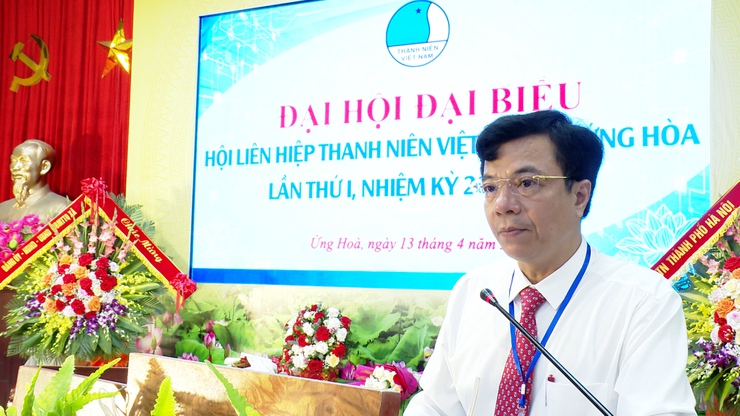 Thanh niên Ứng Hòa “Yêu nước - Khát vọng - Đoàn kết - Tiên phong - Sáng tạo - Tự tin” bước vào kỷ nguyên mới.- Ảnh 2.