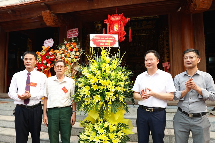 Tưng bừng lễ giao hảo hai làng: Tử Dương - Cống Xuyên- Ảnh 1.
