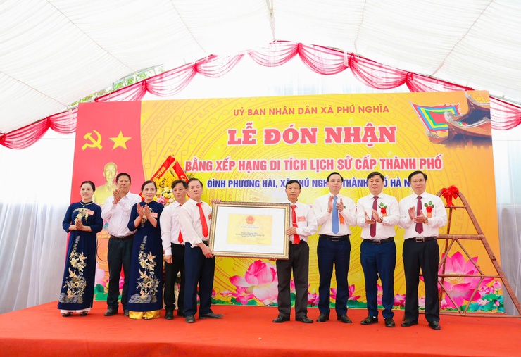 Đình làng Phương Hài - Di tích lịch sử, văn hóa tiêu biểu của quê hương Phú Nghĩa- Ảnh 2.