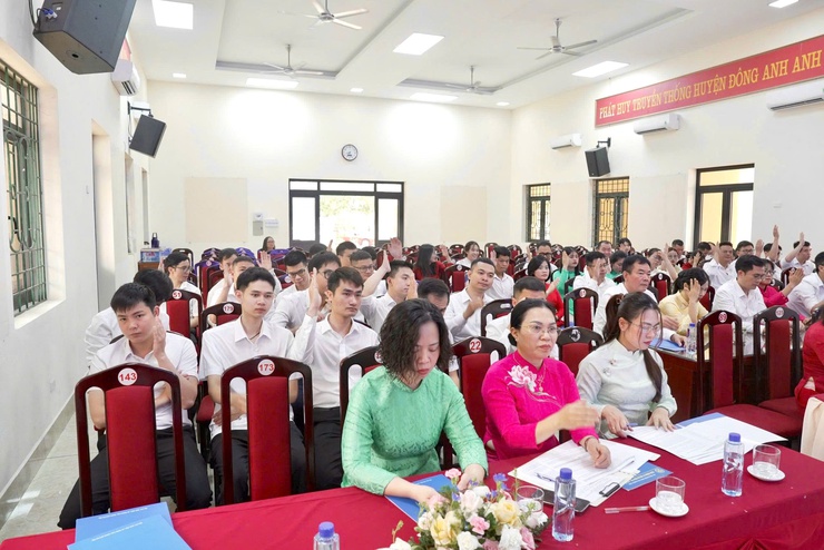 Đại hội Công đoàn Ban quản lý dự án Đầu tư - Hạ tầng xã Thiên Lộc lần thứ I, nhiệm kỳ 2025 - 2030- Ảnh 14.