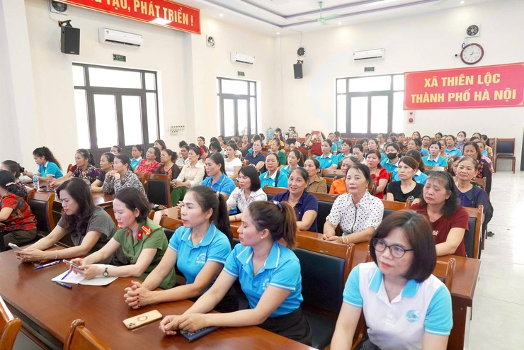 Lớp bồi dưỡng nghiệp vụ công tác Hội Phụ nữ xã Thiên Lộc năm 2026- Ảnh 7.