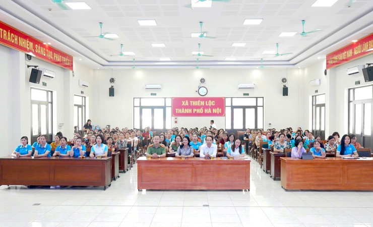 Lớp bồi dưỡng nghiệp vụ công tác Hội Phụ nữ xã Thiên Lộc năm 2026- Ảnh 2.