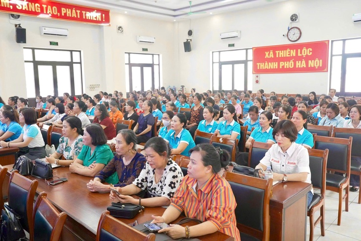 Lớp bồi dưỡng nghiệp vụ công tác Hội Phụ nữ xã Thiên Lộc năm 2026- Ảnh 9.