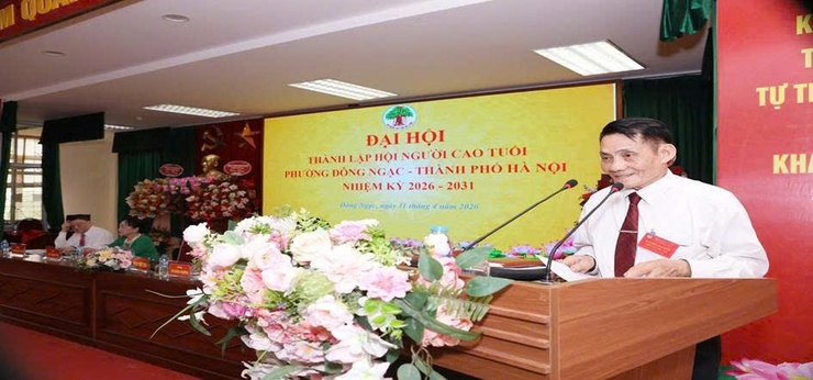 Hội Người cao tuổi phường Đông Ngạc tổ chức Đại hội thành lập nhiệm kỳ 2026 – 2031- Ảnh 4.