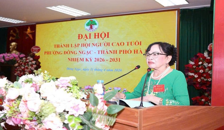 Hội Người cao tuổi phường Đông Ngạc tổ chức Đại hội thành lập nhiệm kỳ 2026 – 2031- Ảnh 6.