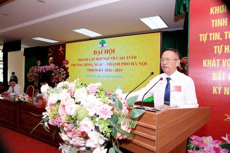 Hội Người cao tuổi phường Đông Ngạc tổ chức Đại hội thành lập nhiệm kỳ 2026 – 2031- Ảnh 12.