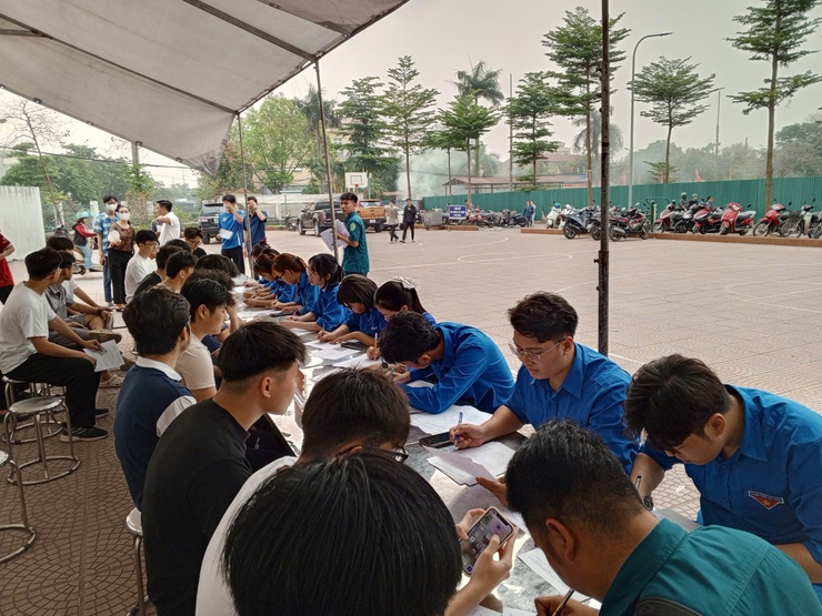 Xã Thanh Trì đăng ký nghĩa vụ quân sự và lực lượng dự bị năm 2026- Ảnh 3.