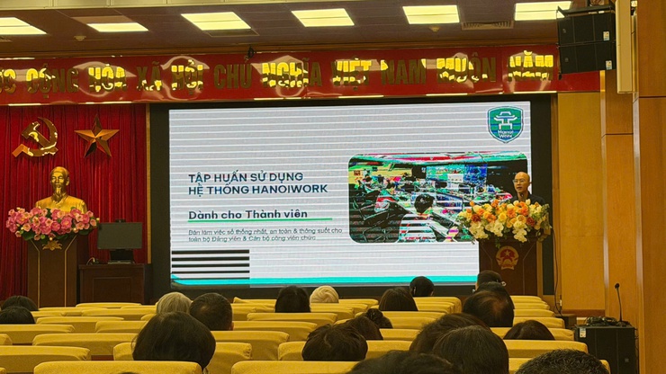 Phường Bạch Mai triển khai tập huấn nền tảng HanoiWork- Ảnh 2.