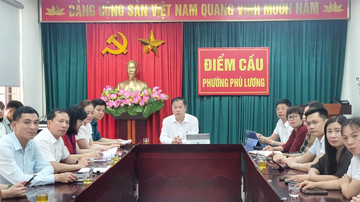 Phường Phú Lương nghiêm túc học tập, quán triệt Nghị quyết Trung ương 2 khoá XIV- Ảnh 2.