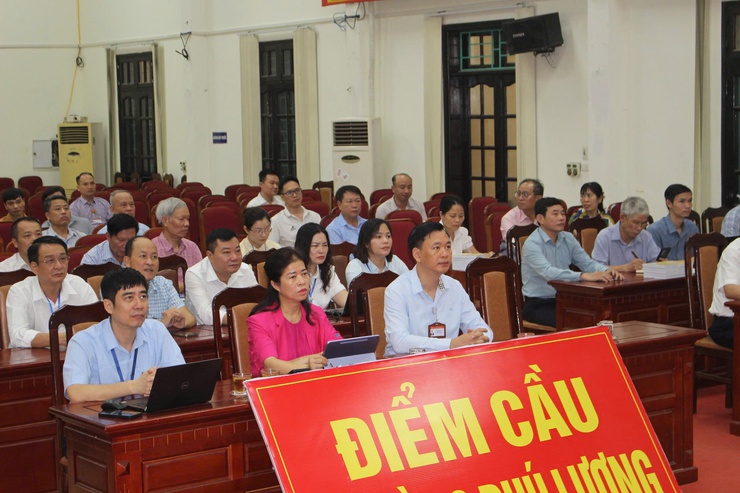 Phường Phú Lương nghiêm túc học tập, quán triệt Nghị quyết Trung ương 2 khoá XIV- Ảnh 1.