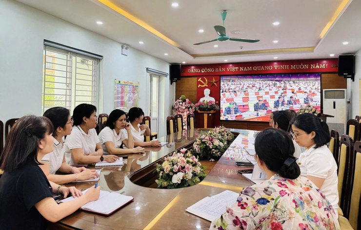 Thanh Xuân: Nghiên cứu, quán triệt Nghị quyết Hội nghị lần thứ hai Ban Chấp hành Trung ương Đảng khóa XIV- Ảnh 3.