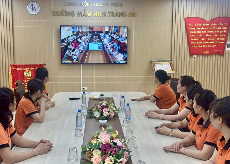 Thanh Xuân: Nghiên cứu, quán triệt Nghị quyết Hội nghị lần thứ hai Ban Chấp hành Trung ương Đảng khóa XIV- Ảnh 4.