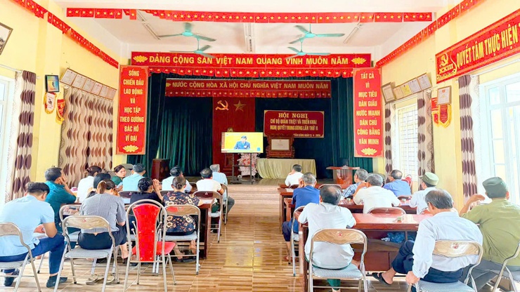 Đảng ủy xã Ứng Thiên tiếp sóng Hội nghị toàn quốc nghiên cứu, học tập và triển khai thực hiện Nghị quyết Trung ương 2- Ảnh 7.