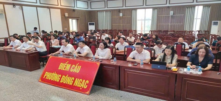 Đảng bộ phường Đông Ngạc nghiên cứu, học tập, quán triệt và triển khai thực hiện Nghị quyết Hội nghị lần thứ hai Ban Chấp hành Trung ương Đảng khóa XIV- Ảnh 2.