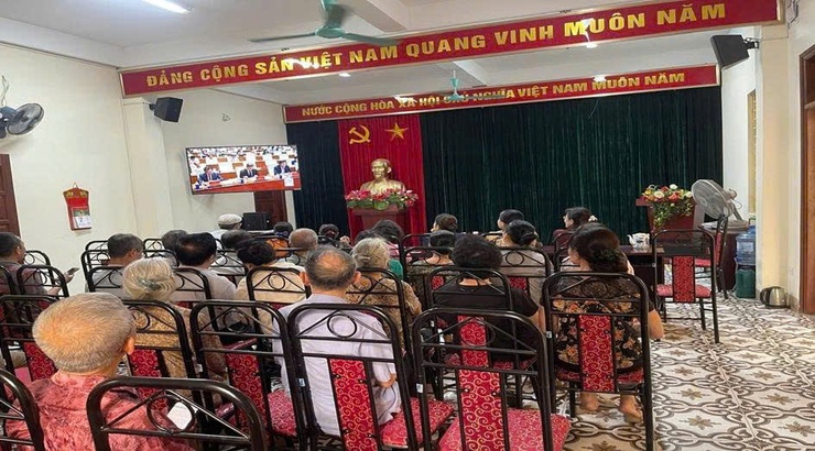 Đảng bộ phường Đông Ngạc nghiên cứu, học tập, quán triệt và triển khai thực hiện Nghị quyết Hội nghị lần thứ hai Ban Chấp hành Trung ương Đảng khóa XIV- Ảnh 5.