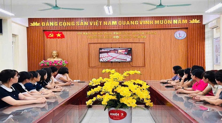 Đảng bộ phường Đông Ngạc nghiên cứu, học tập, quán triệt và triển khai thực hiện Nghị quyết Hội nghị lần thứ hai Ban Chấp hành Trung ương Đảng khóa XIV- Ảnh 8.