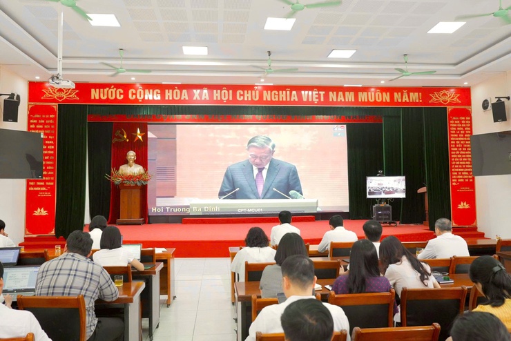 Xã Thiên Lộc tham dự Hội nghị trực tuyến toàn quốc nghiên cứu, học tập, quán triệt, triển khai thực hiện Nghị quyết Hội nghị lần thứ hai Ban Chấp hành Trung ương Đảng khóa XIV- Ảnh 5.