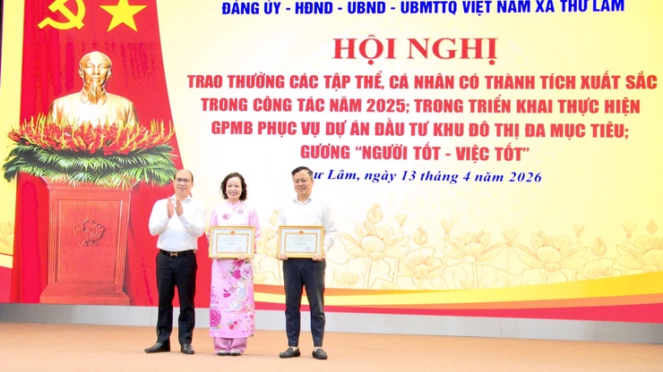 XÃ THƯ LÂM KHEN THƯỞNG CÁC TẬP THỂ, CÁ NHÂN CÓ THÀNH TÍCH XUẤT SẮC NĂM 2025- Ảnh 6.